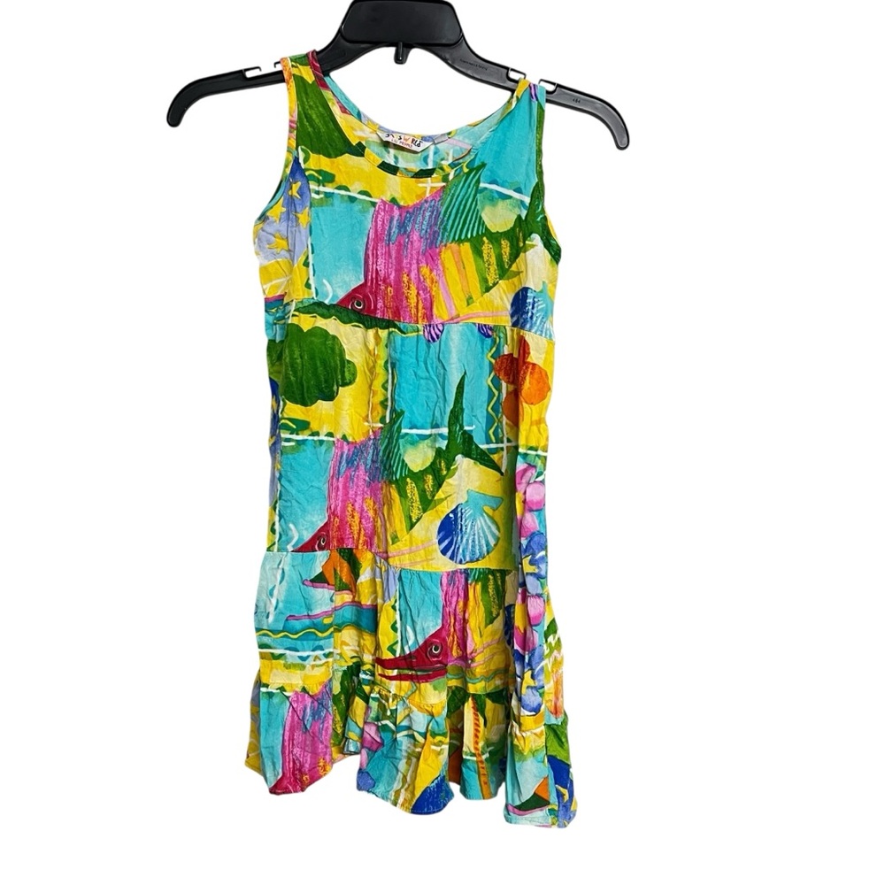 Jams World Lil People Dress Colorful Bright Medium Fish‎ Aquatic